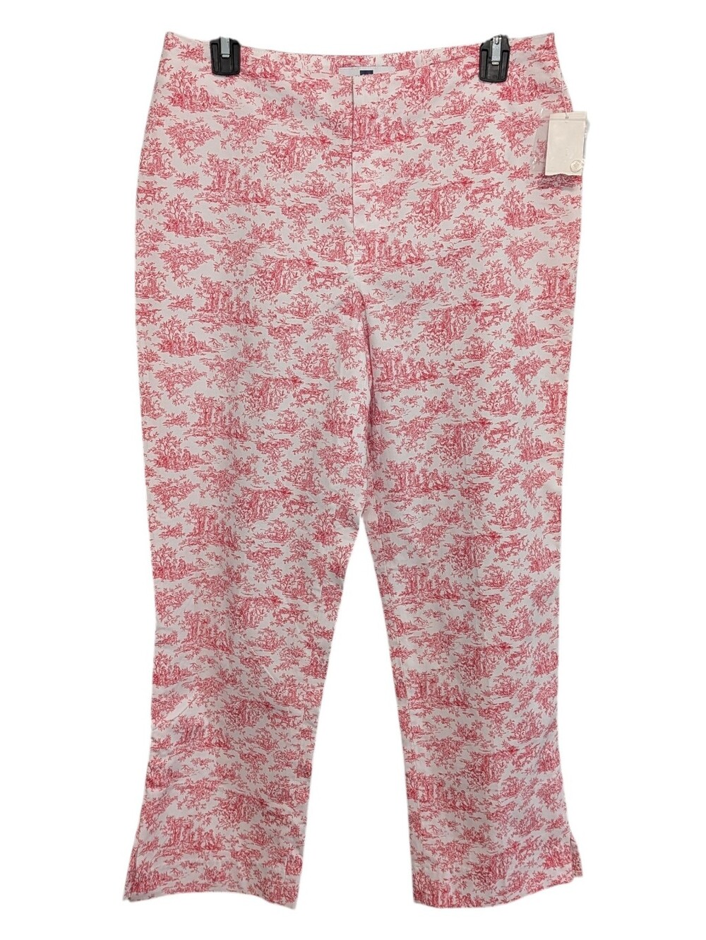 gap womens 8 capri pants Toile vintage preppy coastal cottage coquette